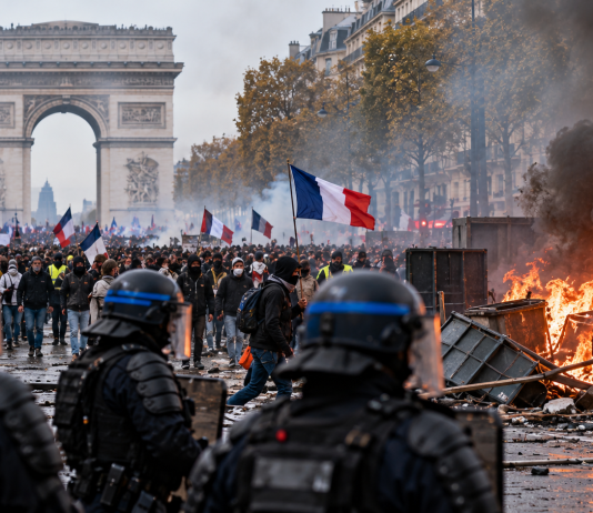 Cost-of-Living Protests Spread Across Europe as Unrest Grows in France
